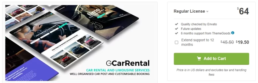 Grand Car Rental Theme