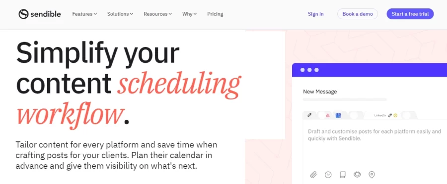 Sendible Scheduling Tool