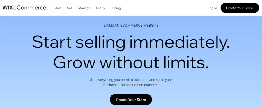 Wix Ecommerce Service