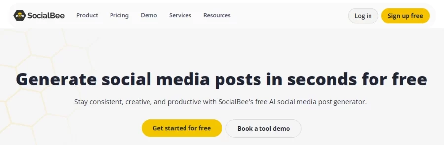 SocialBee AI Social Post Generator