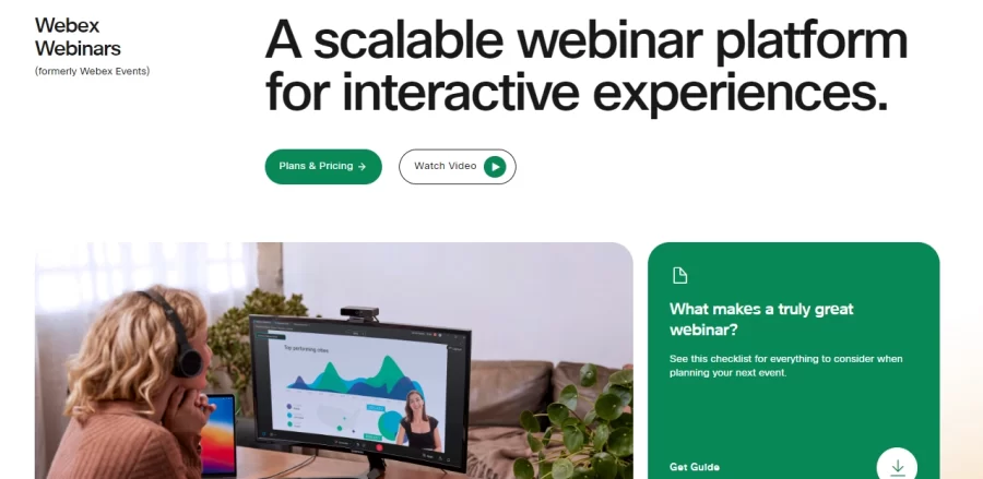 Webex Webinar Software