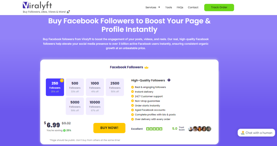 Buy Facebook Followers