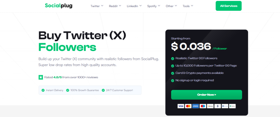 Social Plug Buy Twitter Followers