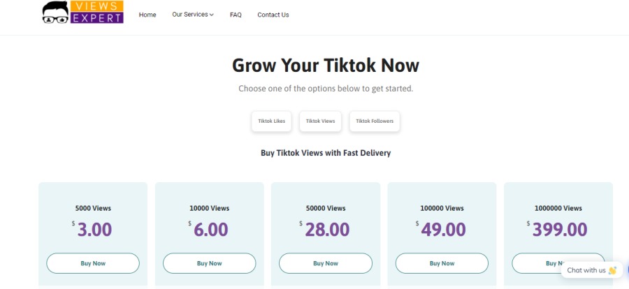 ViewsExpert Buy TikTok Views