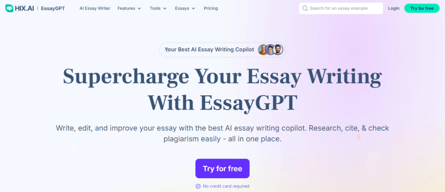 AI Essay Writing