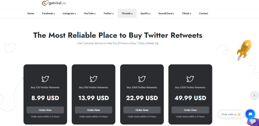 Getviral Buy Twitter Retweets