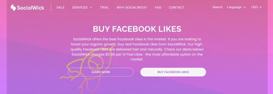 SocialWick Buy Facebook Likes