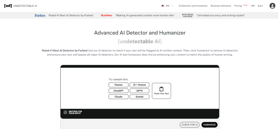 Undetectable AI Human Detector