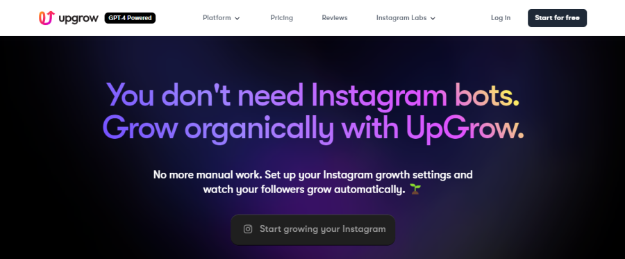 UpGrow Instagram Growth