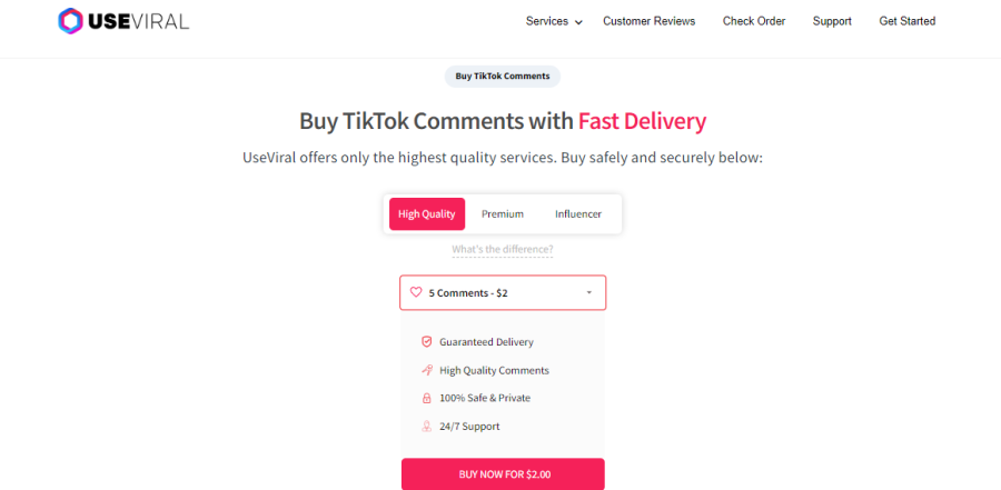 Use Viral Buy TikTok Comments