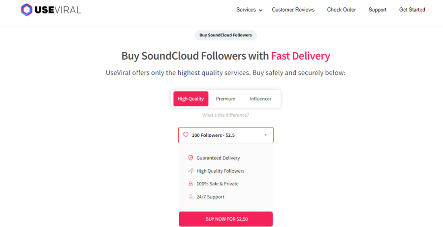 UseViral Buy SoundCloud Followers