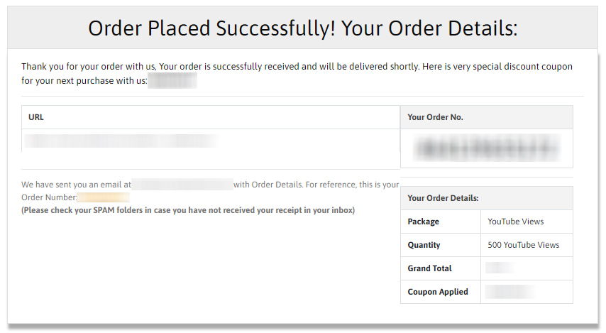 Order Successful