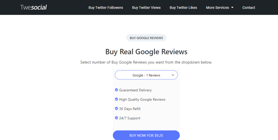 Twesocial Buy Google Reviews