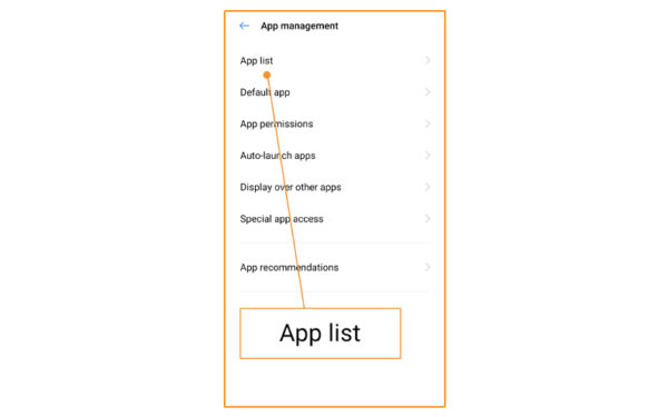 App List