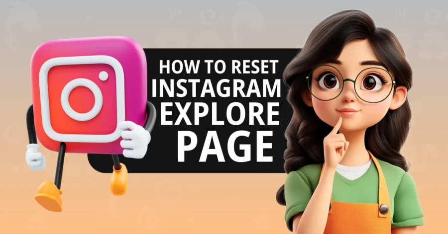 Reset Instagram Explore Page