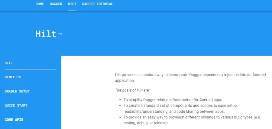 DaggerHilt Development App
