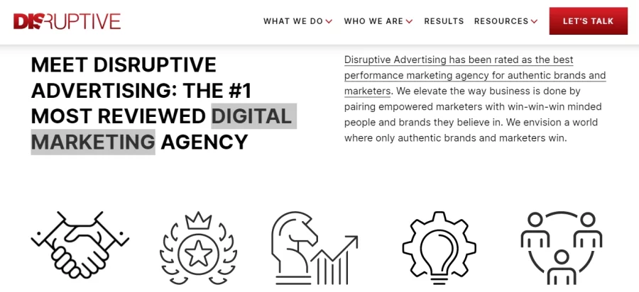 Disruptive Advertising Digital Agency