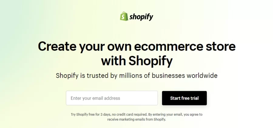 Shopify Ecommerce Platform