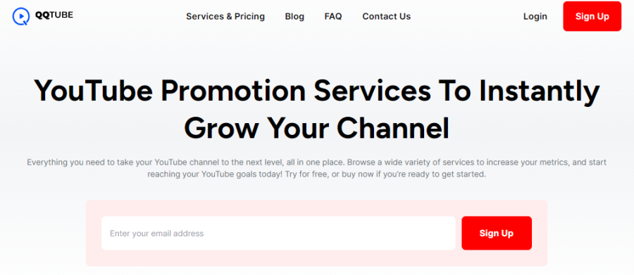 QQTube YouTube Promotion Service