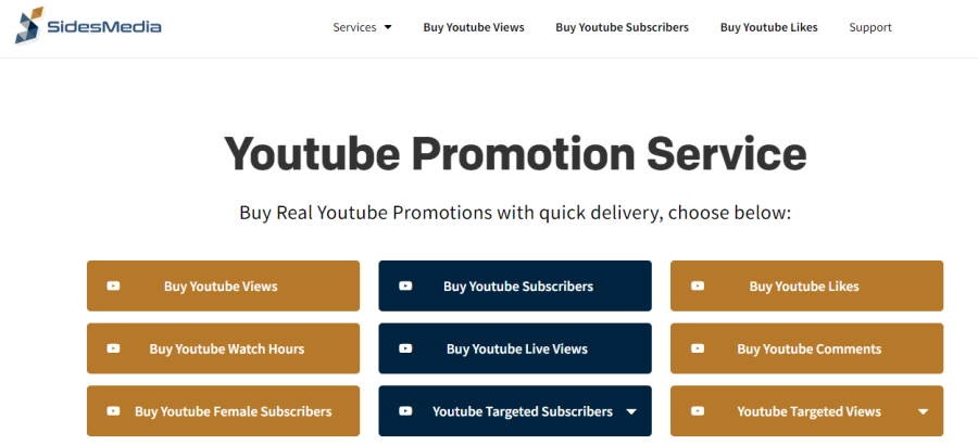 SidesMedia Promotion YouTube Videos