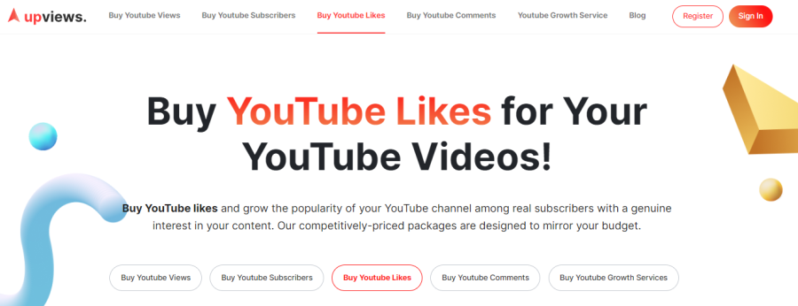 Upviews Buy YouTube Likes