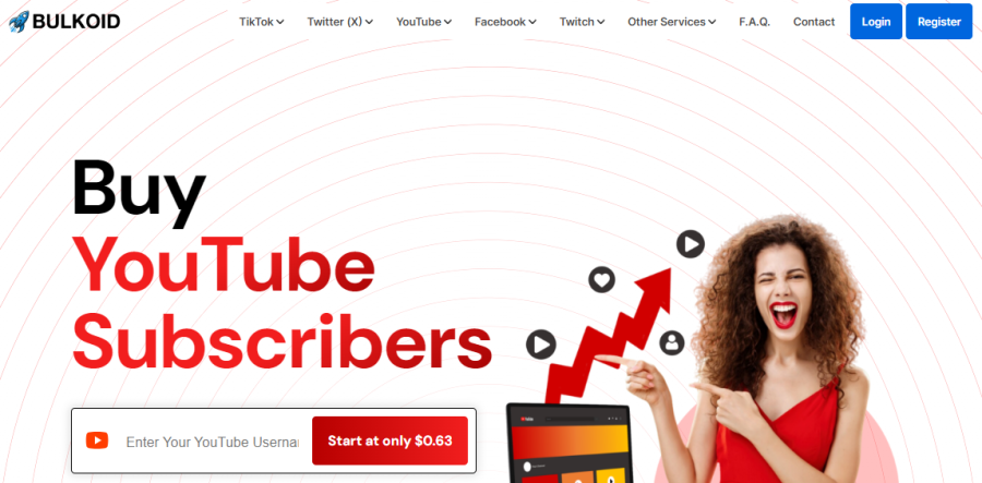 Bulkoid Buy YouTube Subscribers