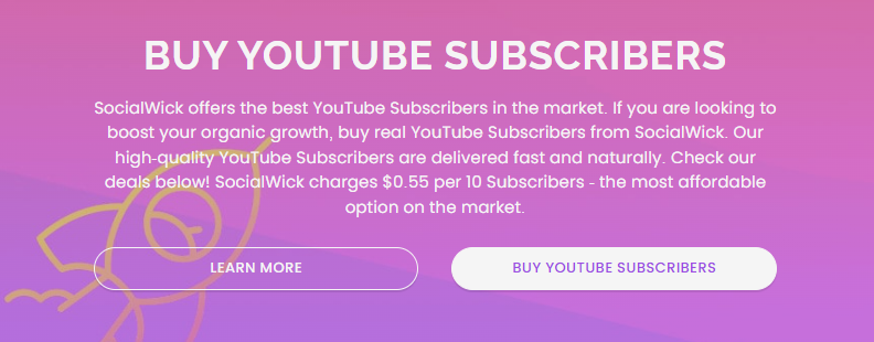 Buy YouTube subscribers