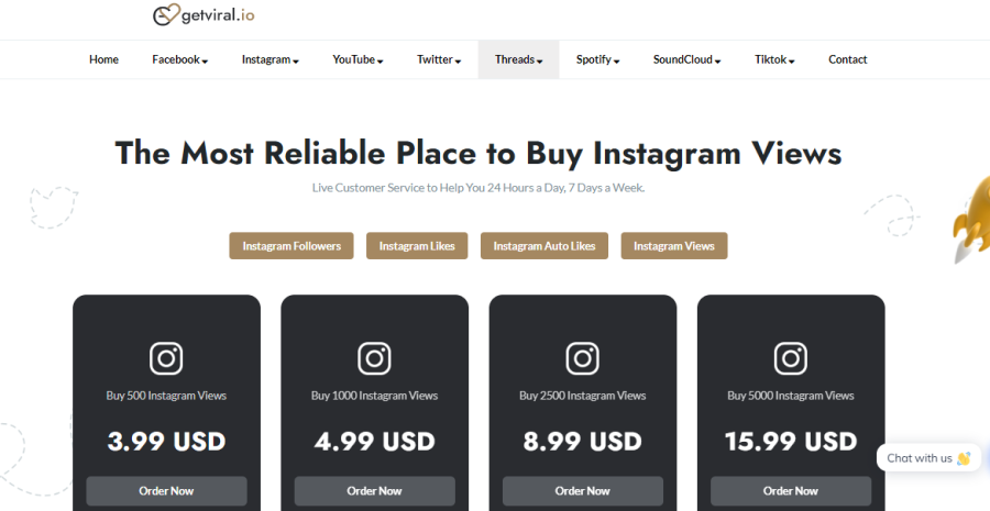 GetViral Buy Instagram Views