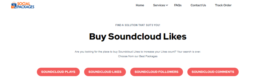 SocialPackages Buy SoundCloud Likes