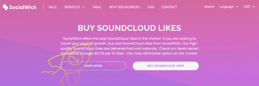 SocialWick Buy SoundCloud Likes