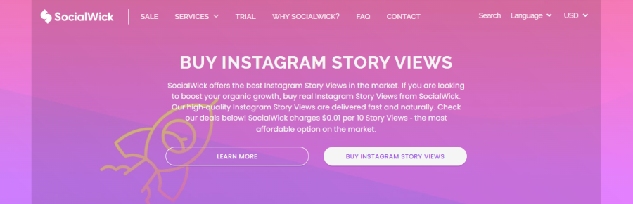 Socialwick Buy Instagram Story Views