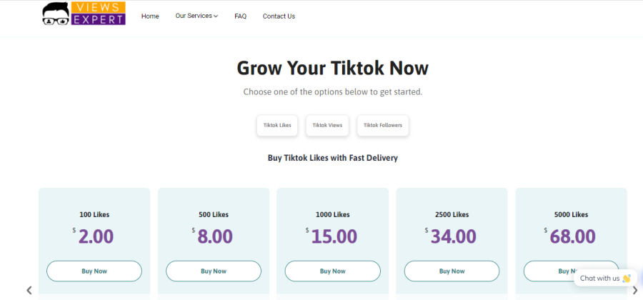 ViewsExpert Buy TikTok Likes