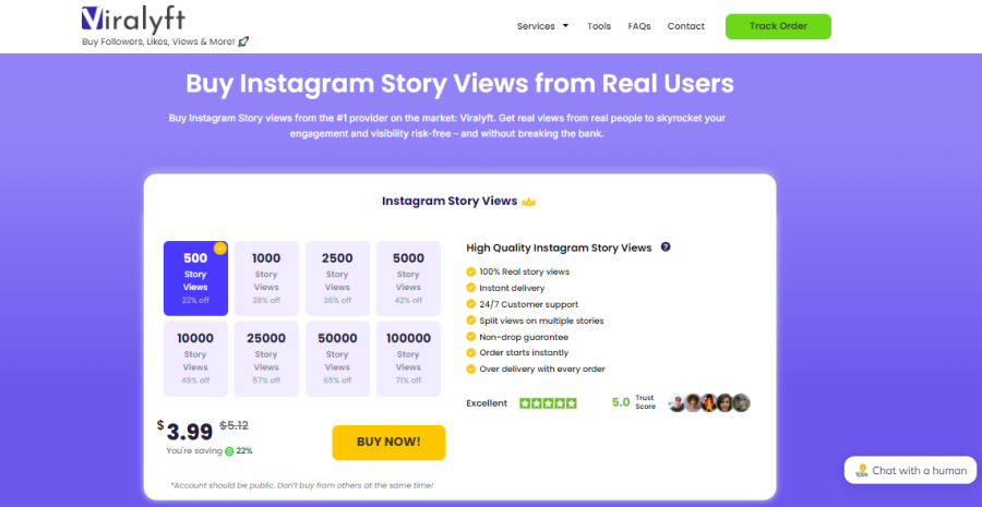 Buy Instagram Story Views