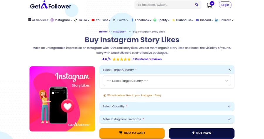 Get A Follower Buy Instagram Story Likes