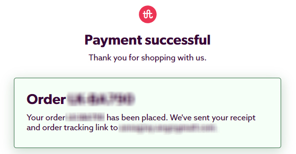 Payment Successful