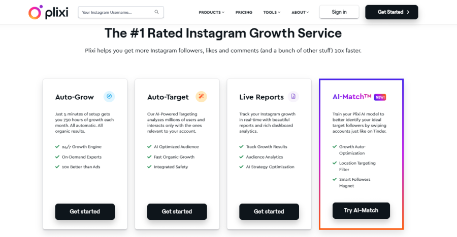 Plixi Instagram Growth Services