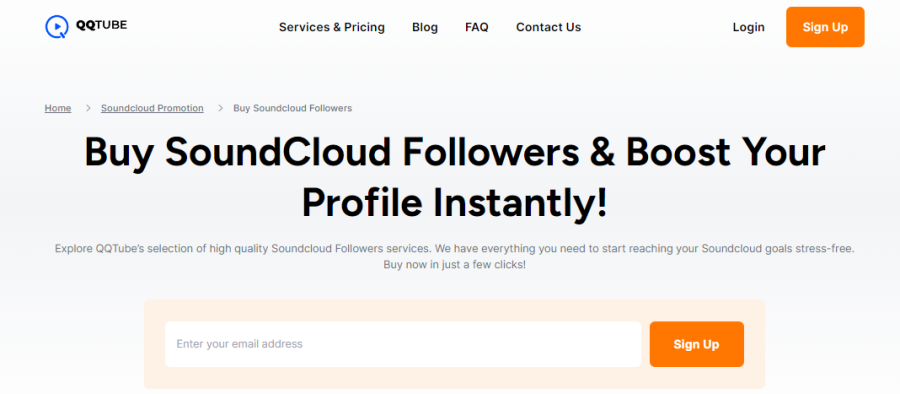 QQTube Buy SoundCloud Followers