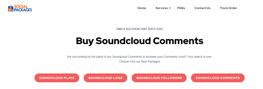 Social Packages Buy Soundcloud Comments