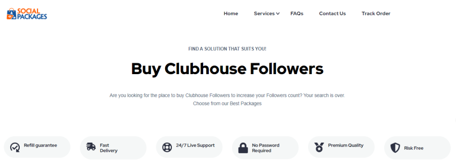 Social Packages Buy Clubhouse Followers