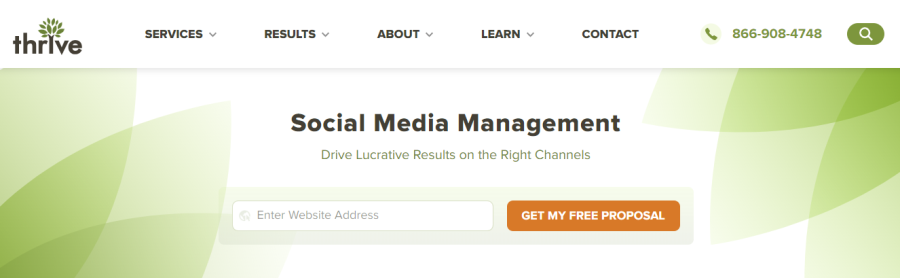 Thrive Agency Management Social Media