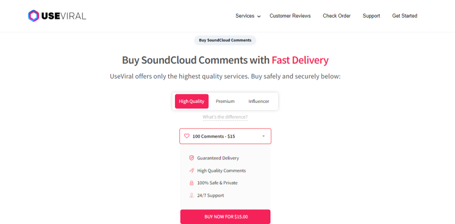 Use Viral Buy SoundCloud Comments