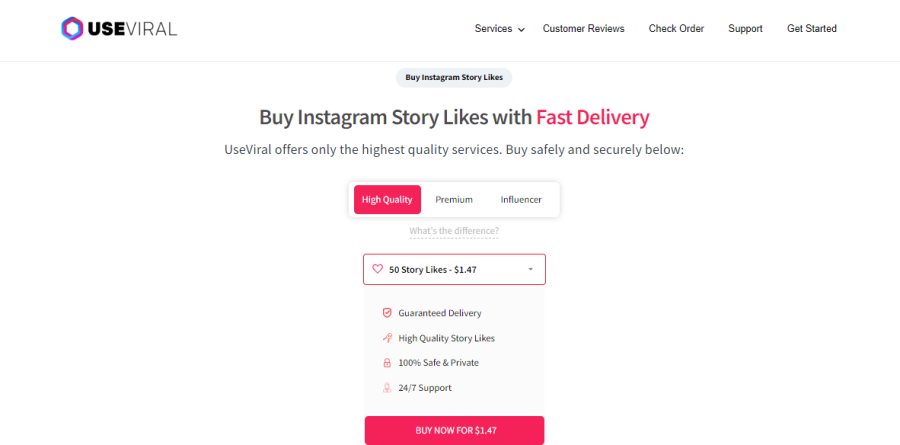 Use Viral Buy Instagram Story Likes