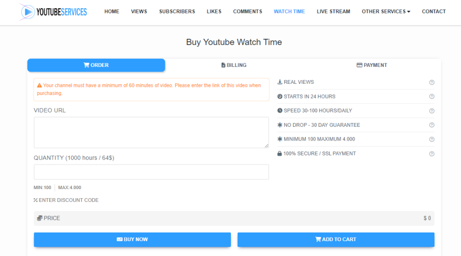 10 Best Sites to Buy YouTube Watch Hours Instant Real Social Mention