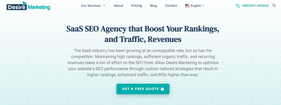 Desire Marketing Saas Seo Agency