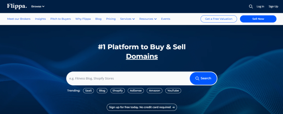 Flippa Buy and Sell Websites